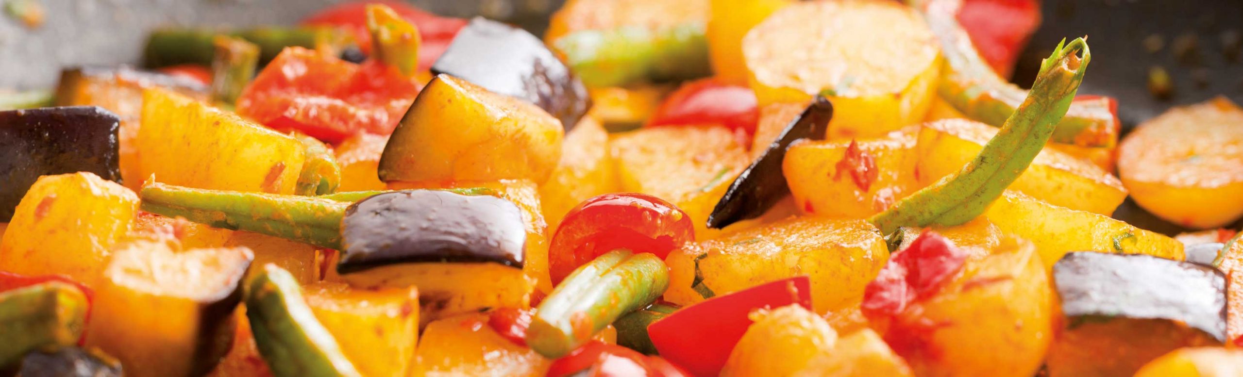 Potato and vegetable stir fry